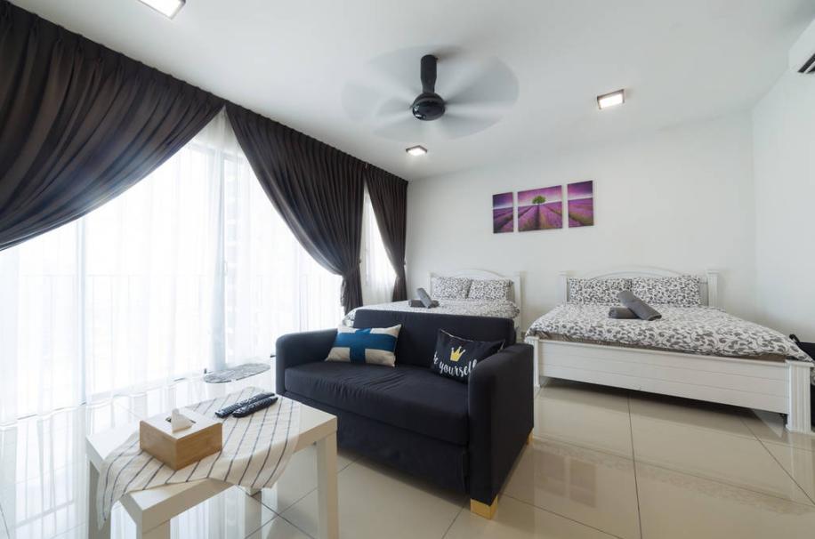 Studio Room Next To Sccc At Trefoil Setia Alam For 2-4 Pax Экстерьер фото